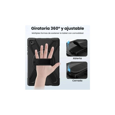 Funda Rugged Samsung para Galaxy Tab A11+ Negra Funda Rugged Samsung para Galaxy Tab A11+ Negra
