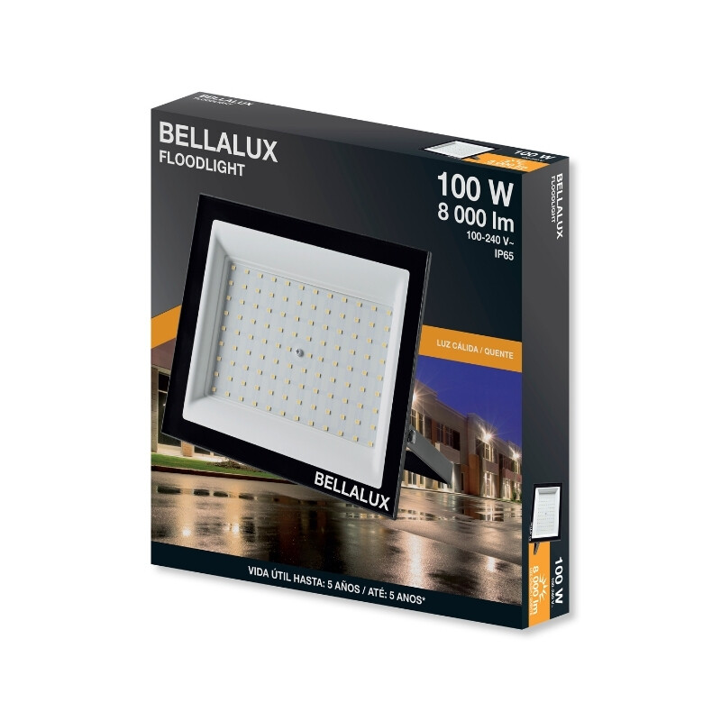 FOCO LED BELLALUX G6 100W Foco LED BELLALUX G6 100W Luz Calida