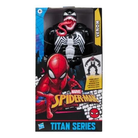 Figura Titan Series Spider-Man - Venom Figura Titan Series Spider-Man - Venom