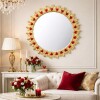 ESPEJO FLAMING HEART Bronce - -