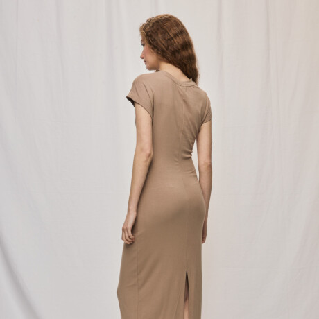 VESTIDO FERNAN Visón