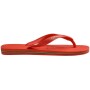 Sandalias Havaianas Brasil Logo Hombre Rojo Rojo
