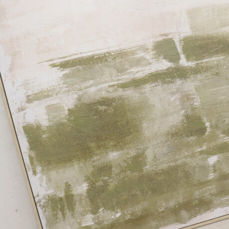 CUADRO FROST I, 100X10 VERDE PAPEL TP250919AAB