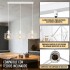 Lampara De Techo Colgante De 3 Luces Jaula Metal Moderna IMBACK Color Blanco Lampara De Techo Colgante De 3 Luces Jaula Metal Moderna IMBACK Color Blanco
