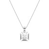 Dije Cruz Templaria - Plata 925 - Sin Piedra CP6596 sinpiedra