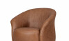 Butaca Giratoria 1 Cuerpo Air Vintage - 100% Cuero Copper