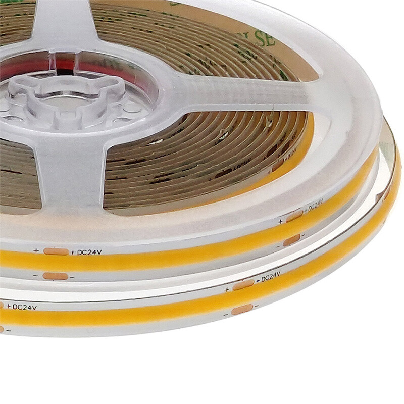 CINTA LED COB CONTINUA IP20 Cinta LED COB Continua 2700K IP20 Luz Cálida Dimerizable