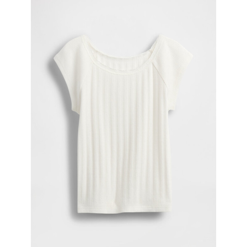 SS POINTELLE LACE TEE_SU25 NEW OFF WHITE