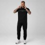 Short The 24-7 Tee Dna Stripe Hombre Black/classic White