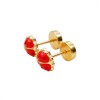 Abridores Vaquitas-Oro Bajo-Resina roja-AB8010 conpiedra