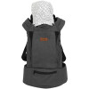 Mochila Porta Bebé Carestino con 3 Posiciones Gris Oscuro