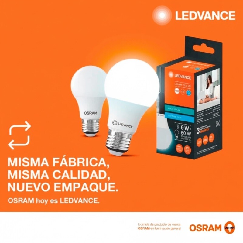 PANEL LEDVANCE OSRAM PFM 120X30 Panel LED LEDVANCE OSRAM UGR 36W 120X30CM 6500K Luz Fria