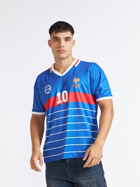 REMERA FRANCIA AZUL