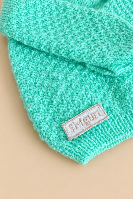 Saco New Born Verde Agua