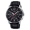 Reloj Casio MTP1374L 1AVDF para hombre de cuero Negro