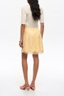 FALDA MINI ENCAJE Amarillo