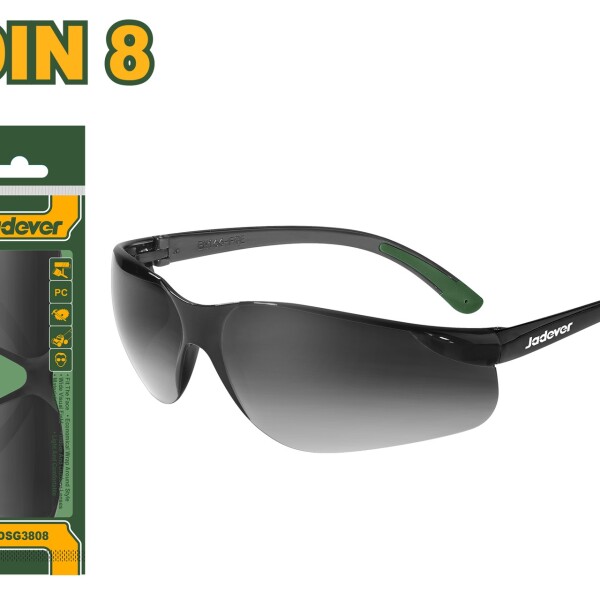 Lentes de proteccion oscuro jadever JDSG3808 Lentes de proteccion oscuro jadever JDSG3808