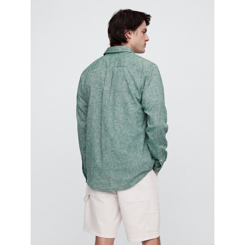 V-LS STANDARD LINEN COTTON RAIN FOREST 19-5232 TC