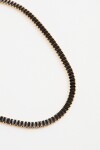 Collar Fancy Strass Negro