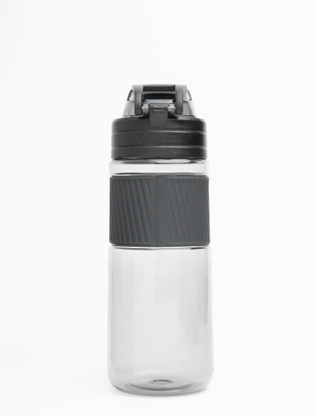Botella Cristal Active Negro