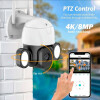 CAMARA SEGURIDAD TUYA PTZ C38A- Exterior-Smart Wifi N/A