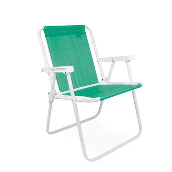 SILLA ALTA ACERO SANNET VERDE VERDE