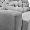 Sillón Cama Reclier Pequim 3 Cuerpos - Extensible Gris