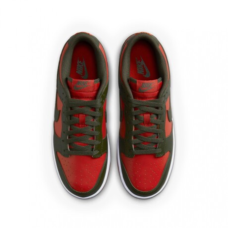Championes Nike Dunk Low Retro Red/Dark Green