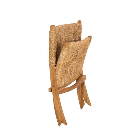 BUTACA RATTAN-Y-MADERA MARRON BRAZIL MARRON CLARO