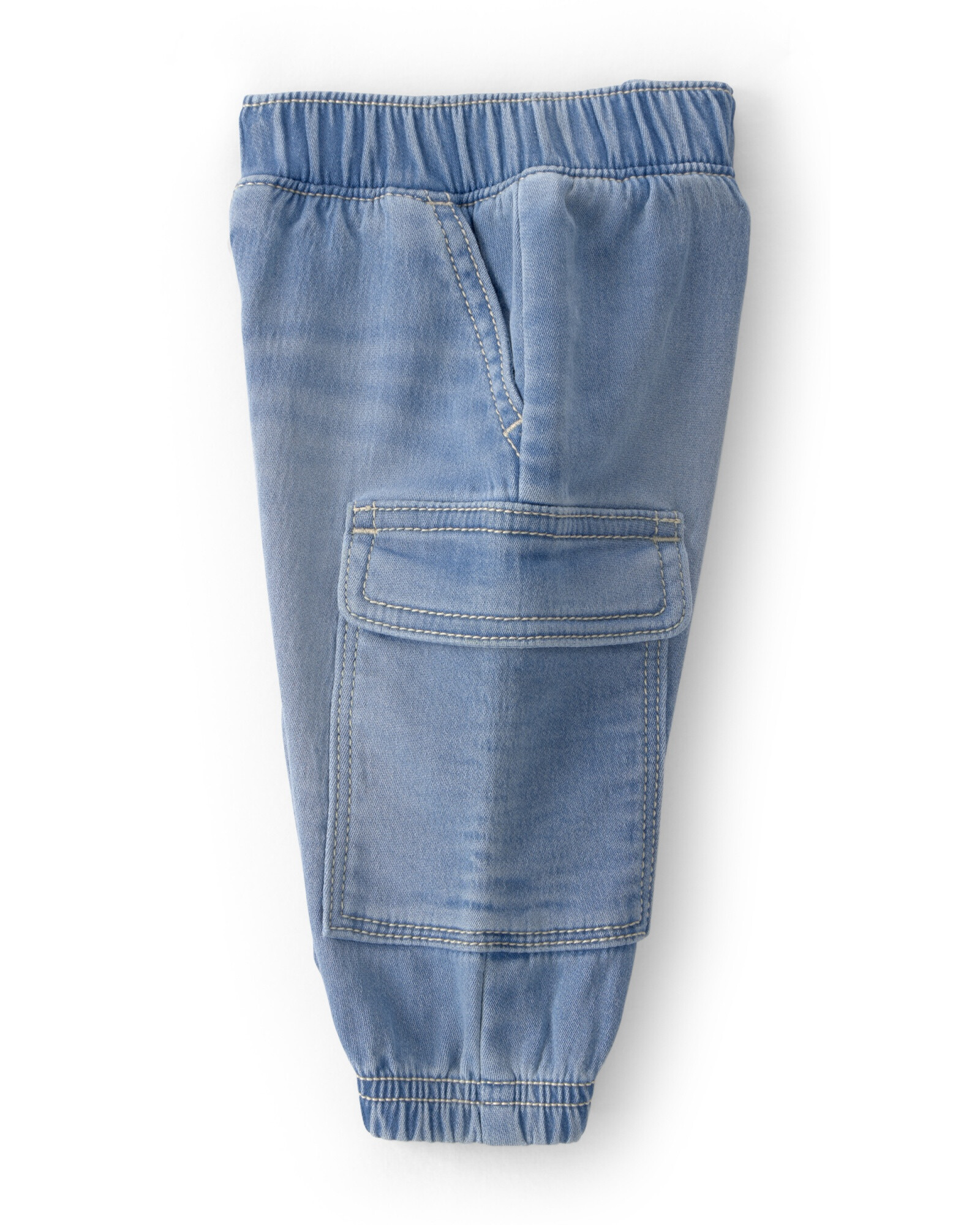 Pantalón jean cargo Sin color