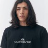 Remera Quiksilver Logo Negro