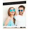 Lentes de sol polarizados Bloom protección UV400 Negro