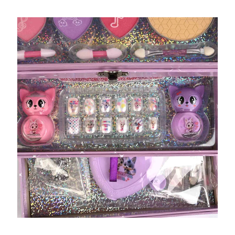 Set De Belleza Maquillaje, Manicura en valija Set De Belleza Maquillaje, Manicura en valija