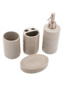 BAÑO SET CERAMICA BEIGE BEIGE