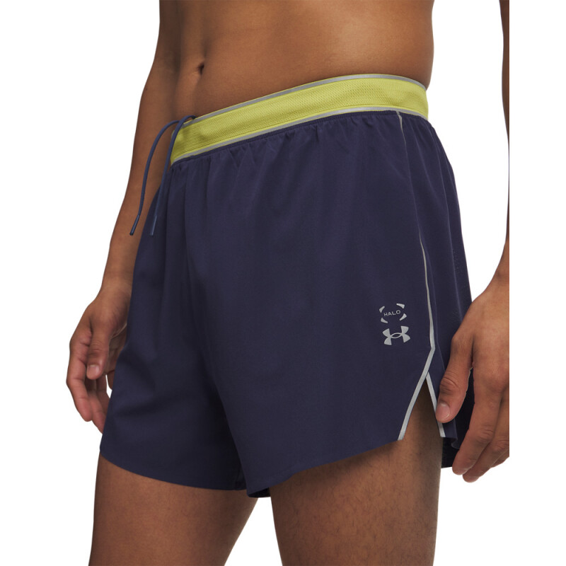 UA Halo Run Short-BLU BLU-403