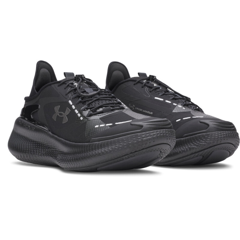 UA Echo SlipSpeed-ORG BLK-007