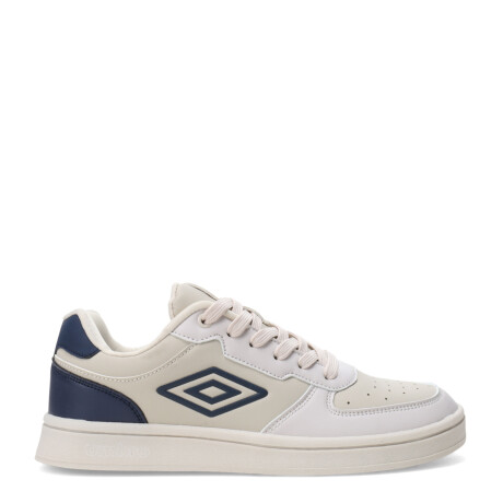 Championes de Hombre Umbro Milo Beige - Azul Marino