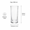 Vaso de Vidrio de Refresco 290ml Tango - 6 unidades Vaso de Vidrio de Refresco 290ml Tango - 6 unidades