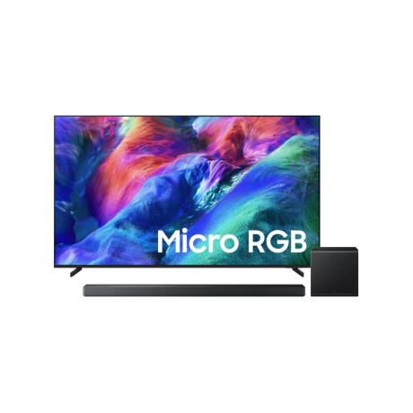 Smart TV Samsung 65" Micro RGB R85H 4K Vision AI (2026) + Barra de Sonido HW-QS700F 3.1.2ch ¡De Regalo! Smart TV Samsung 65" Micro RGB R85H 4K Vision AI (2026) + Barra de Sonido HW-QS700F 3.1.2ch ¡De Regalo!