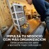 Cajonera Auxiliar Vintage Madera 4 Cajones Organiza Rústico Gris