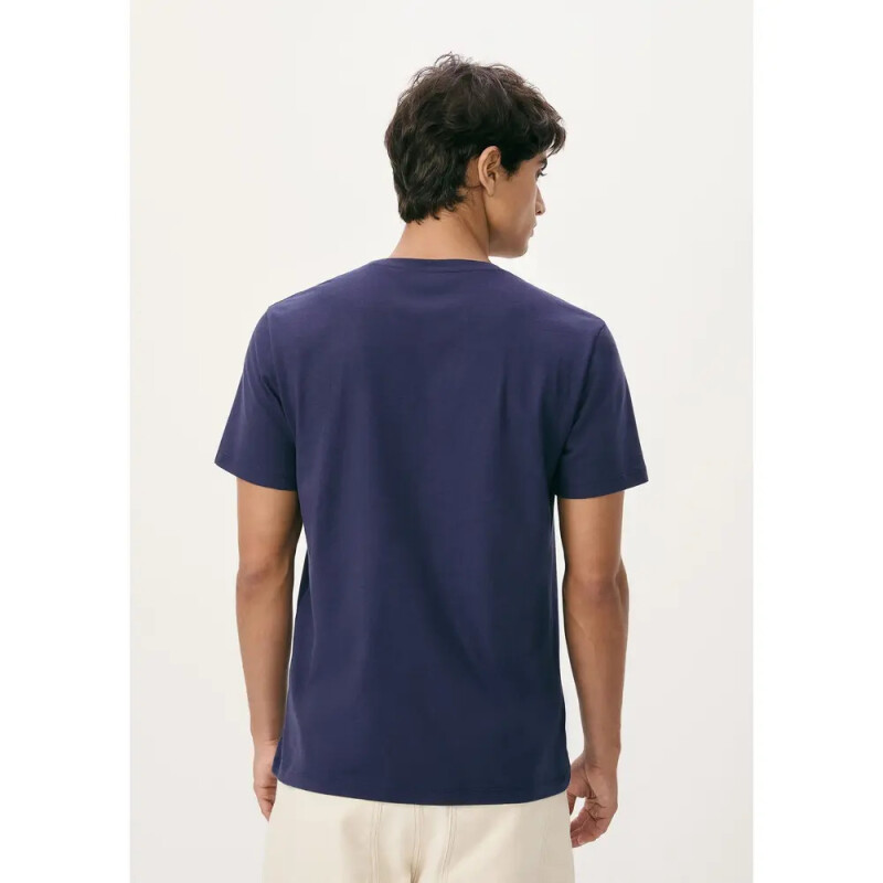 CAMISETA MM MASC AZUL ESCURO