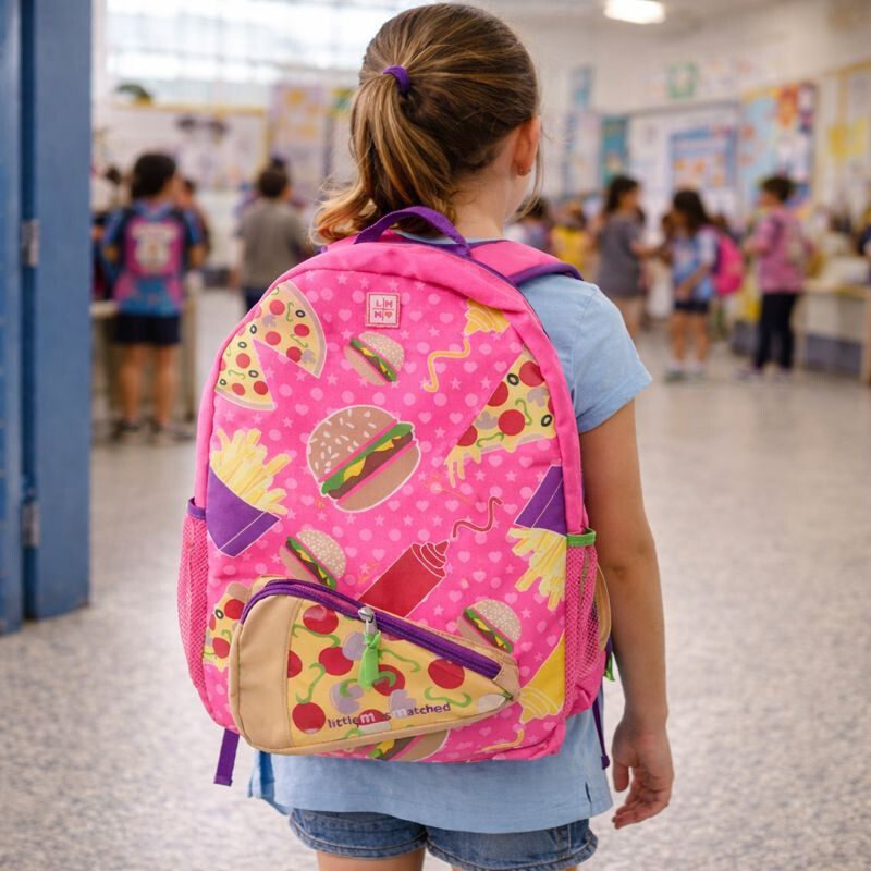 Mochila Infantil Diseño Comida Rapida Mochila Infantil Diseño Comida Rapida