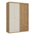 Placard Ropero Star 4 Puertas Con 2 Cajones 5912 MARRON