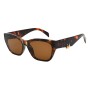 Lentes De Sol Anitta Cuadrado Marrón/Tortuga