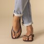 Sandalias Elegance Print Mujer Cafe