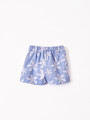 SHORT ESTAMPADO CARLO AZUL CLARO