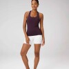 Polo Feather Tech+ Racerback Bividi Mujer Oxblood