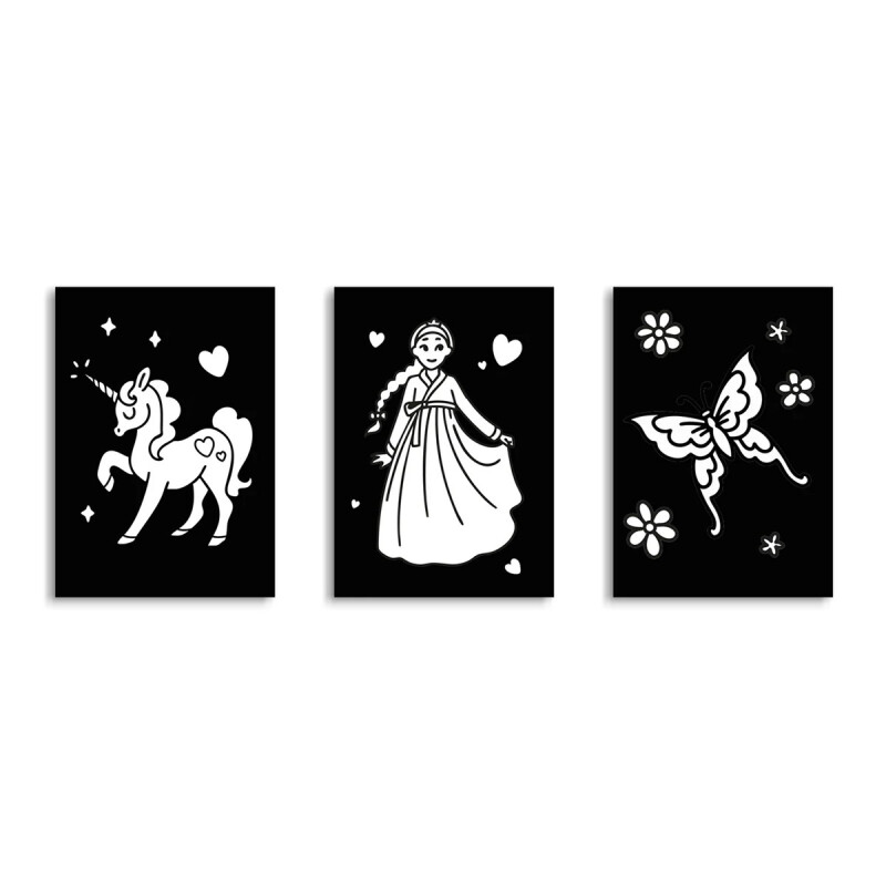 Kit de decoración de pared con luces de Cuentos de Hadas Kidyneon Kidywolf Kit de decoración de pared con luces de Cuentos de Hadas Kidyneon Kidywolf
