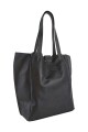 Tote Bag de cuero Negro