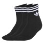 Medias Adidas 3S Ankle S 3P Unisex Black